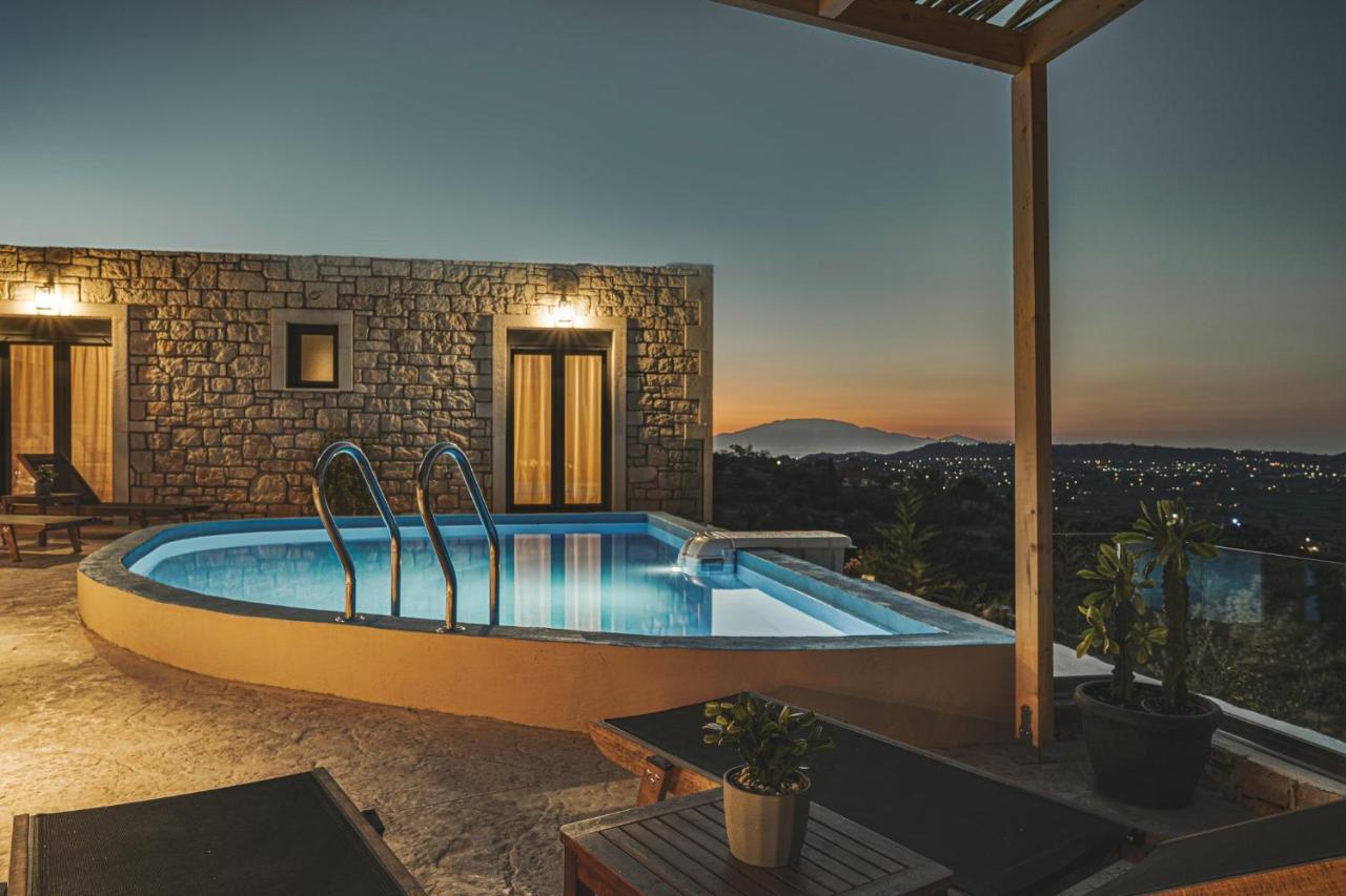 Violet Private Stone Villa Lagopodhon المظهر الخارجي الصورة